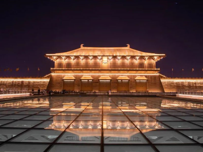 The popularity of night tours in Xi